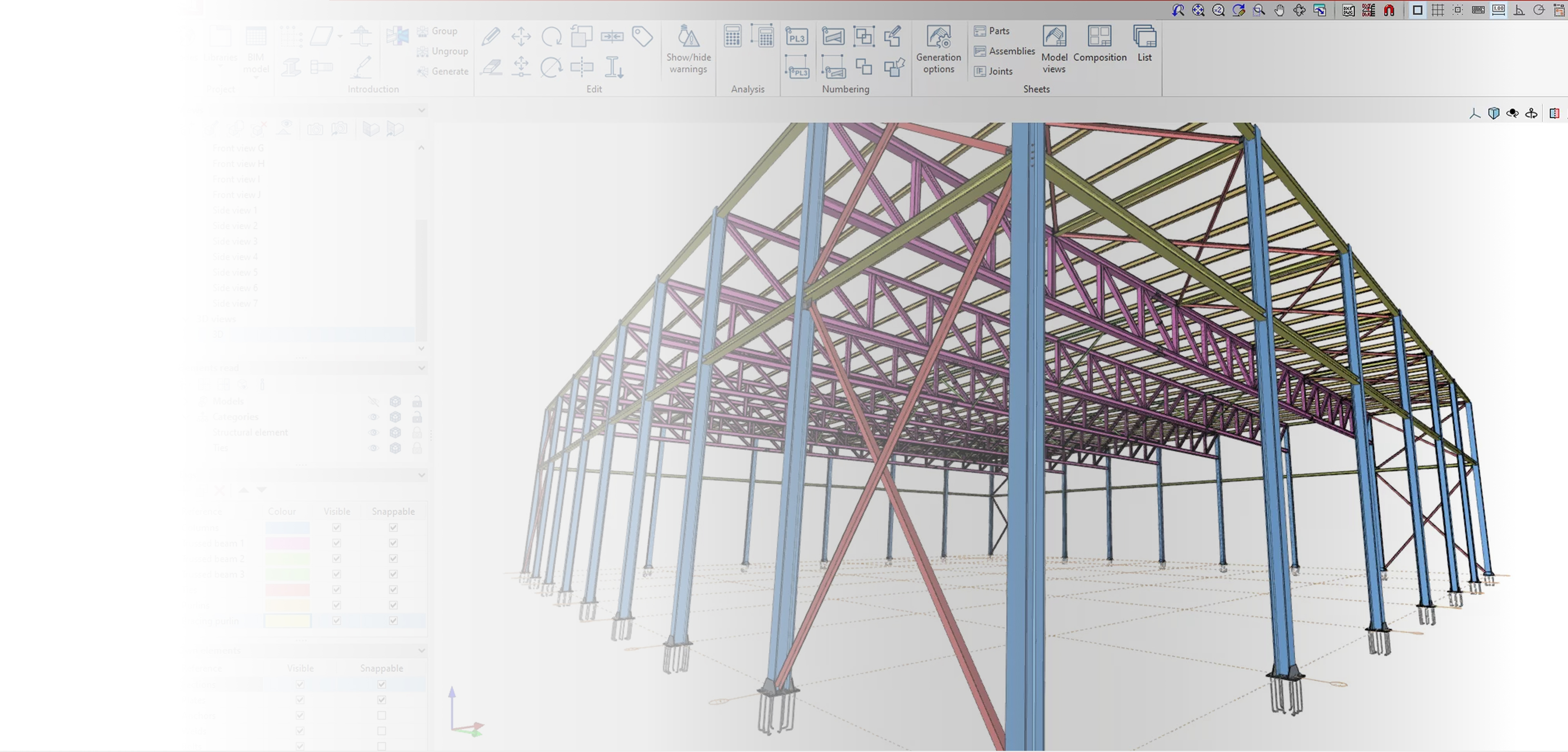 Structural Steel Detailing Software