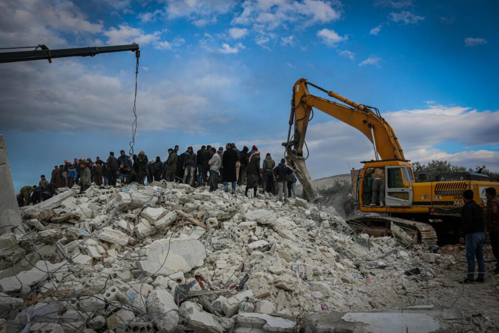 journalists left office happened to visit affected areas un-aware of the situation